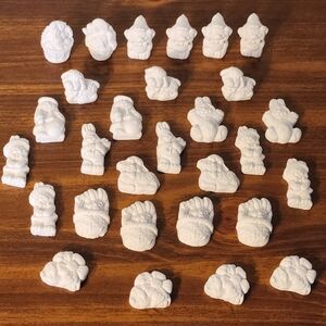 Lot of 29 Vintage Ready to Paint Easter Spring Diy Decorations